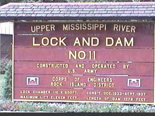 A short ways from the campus is the Mississippi River and Lock #11. We spent quite a bit of time watching the locks in action.